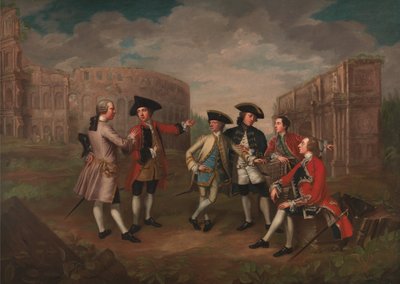 British Gentlemen in Rome by Katharine Read